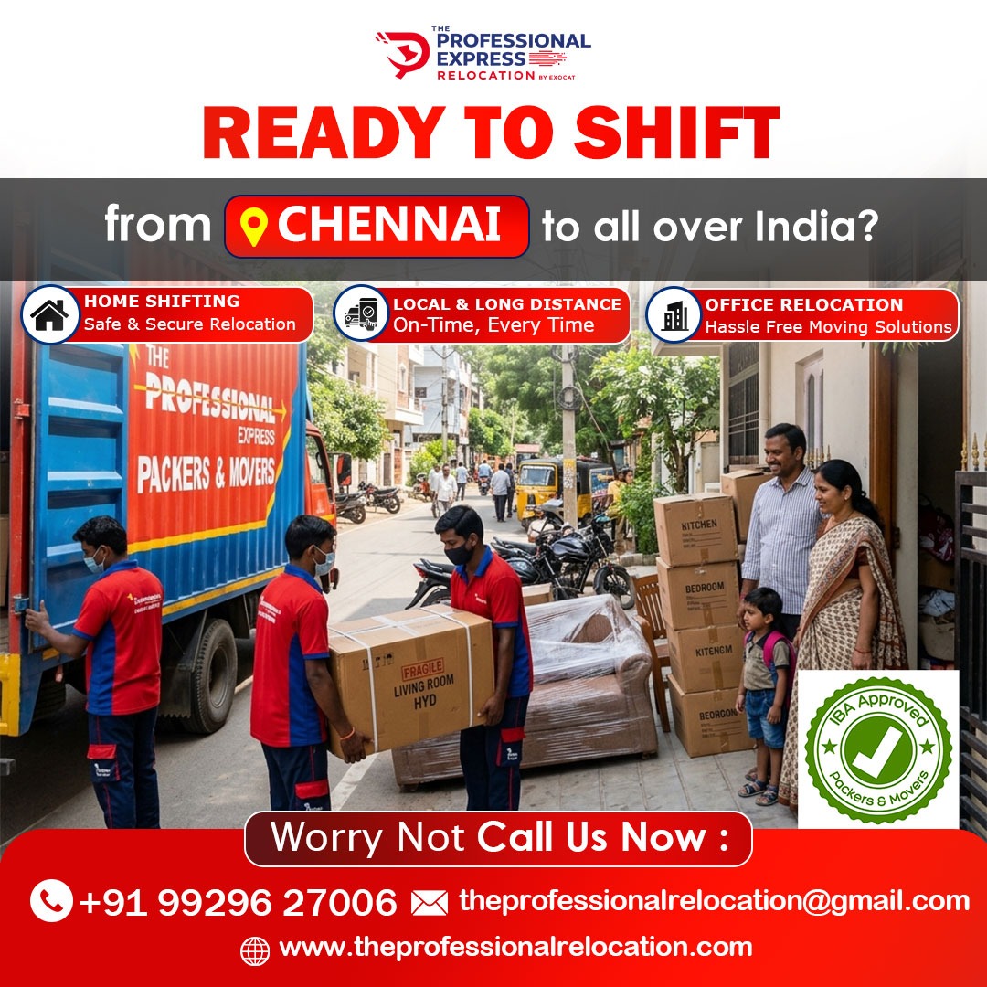 Trusted Packers and Movers in Avadi, Chennai